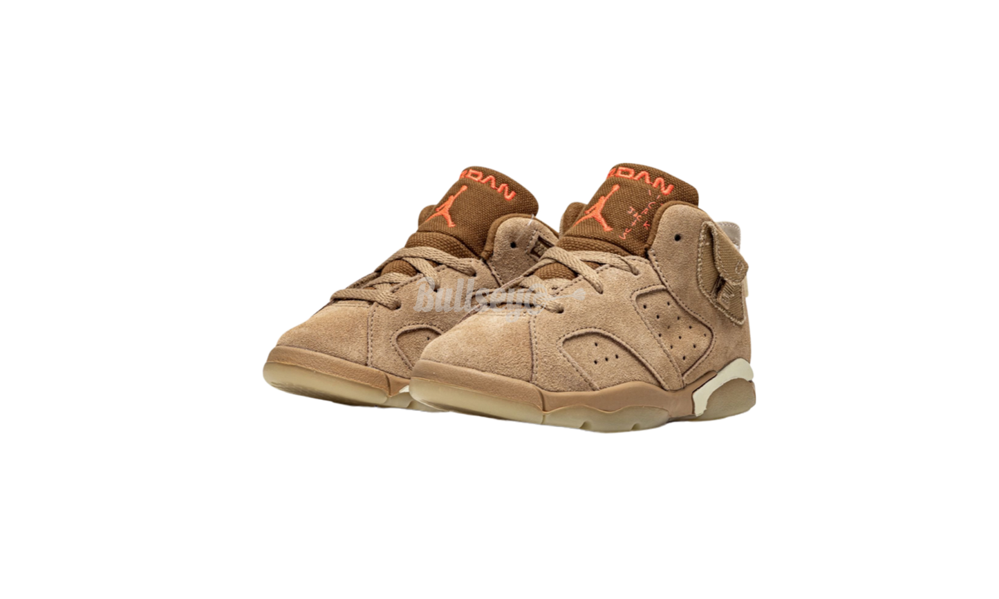 Travis Scott x Air Jordan 6 Retro "British Khaki" Toddler