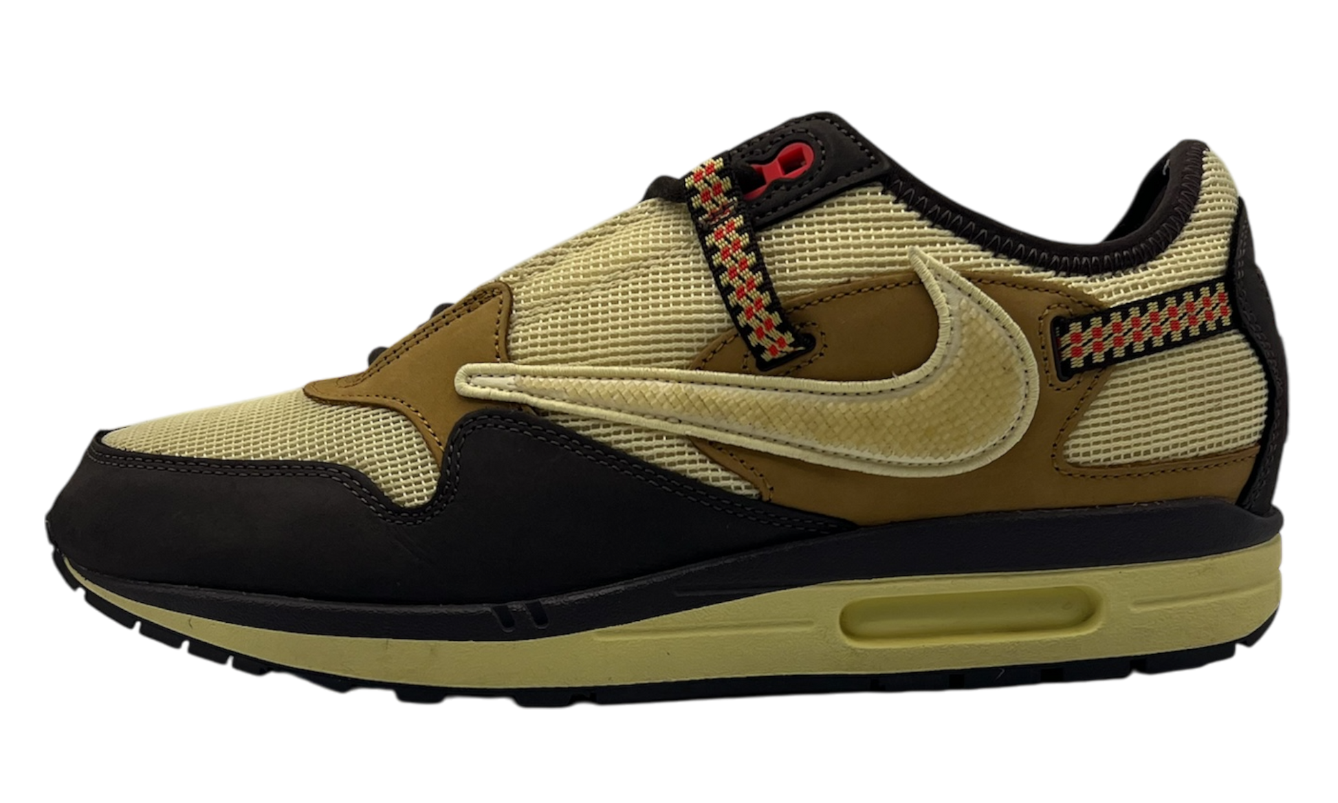 Travis Scott x Nike Air Max 1 "Cactus Jack Baroque Brown" (PreOwned)-Bullseye Sneaker Boutique