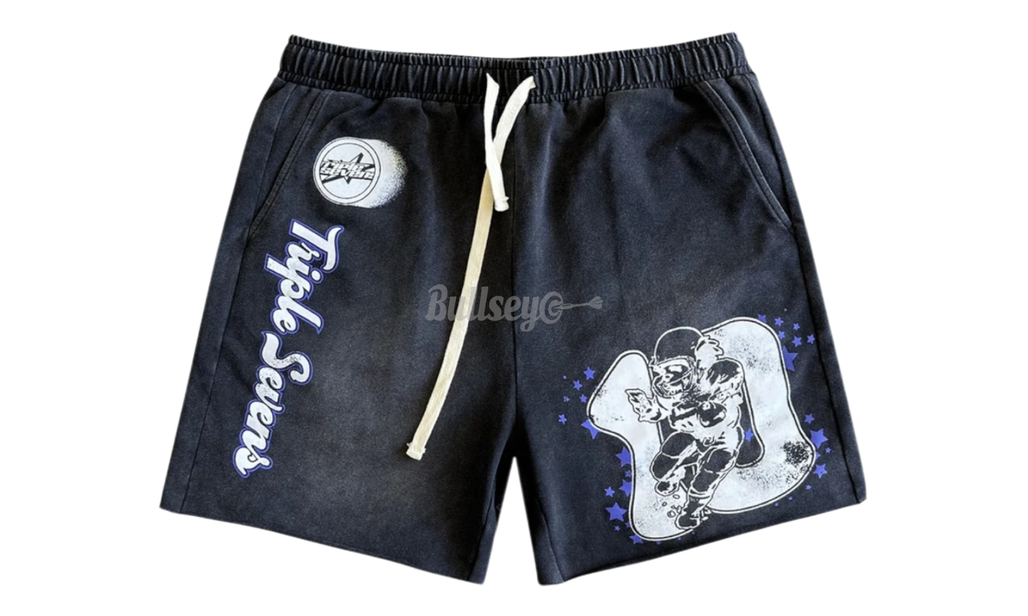 Triple Sevens All Star Black Shorts-Bullseye Sneaker Boutique