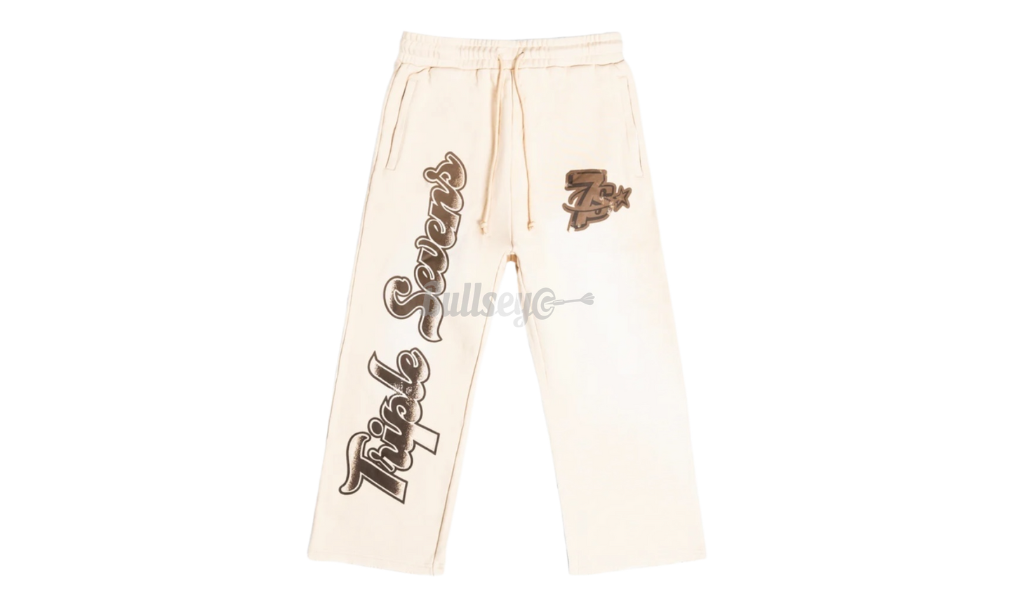 Triple Sevens All Star Football Beige Sweatpants-Bullseye Sneaker Boutique