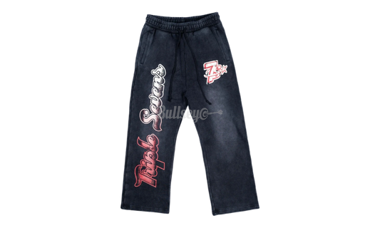 Triple Sevens All Star Football Black Sweatpants-Bullseye Sneaker Boutique