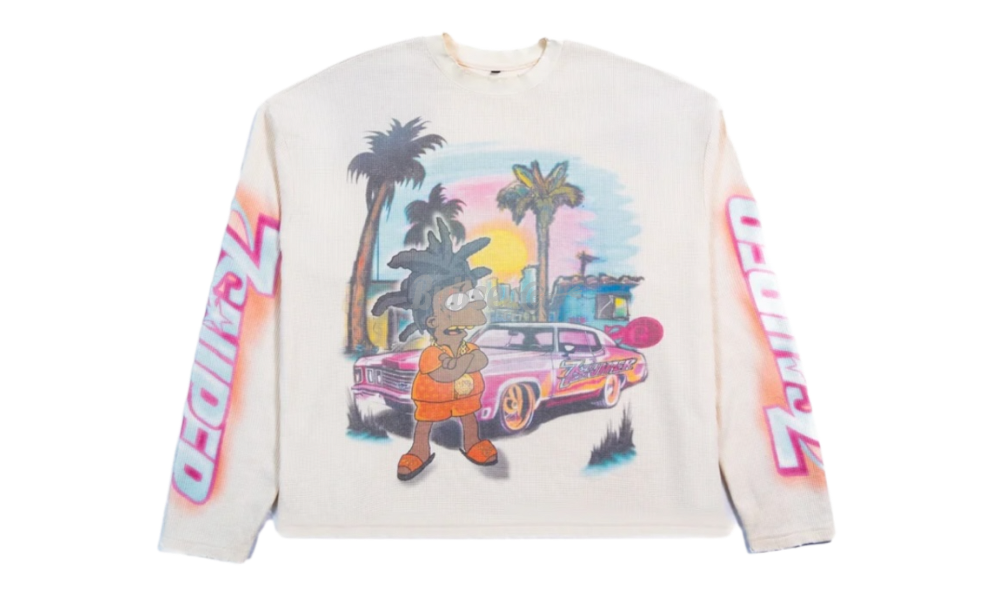 Triple Sevens Yak Simpson Waffle Knit Longsleeve-Bullseye Sneaker Boutique