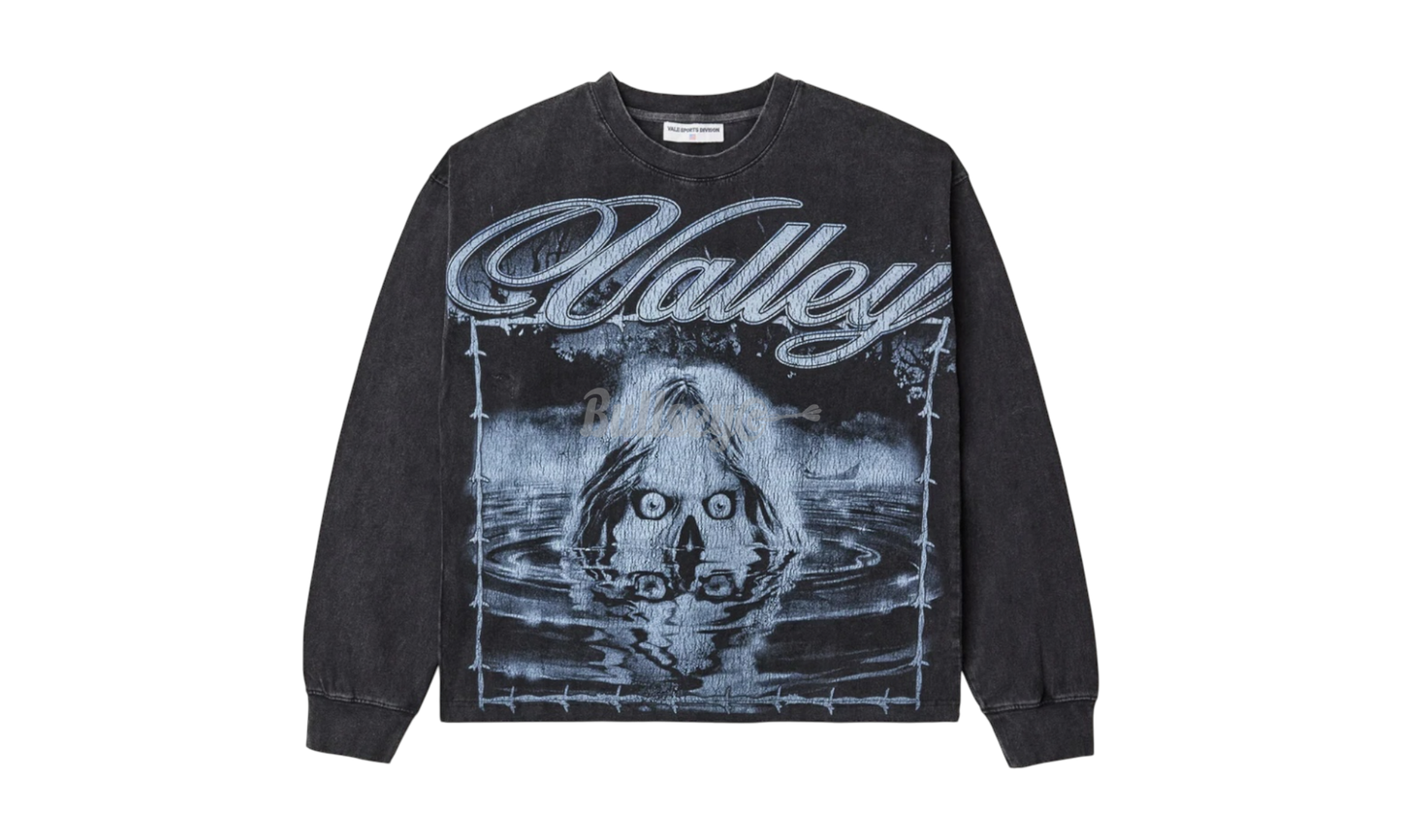 Vale Forever River Monster Black Longsleeve T-Shirt