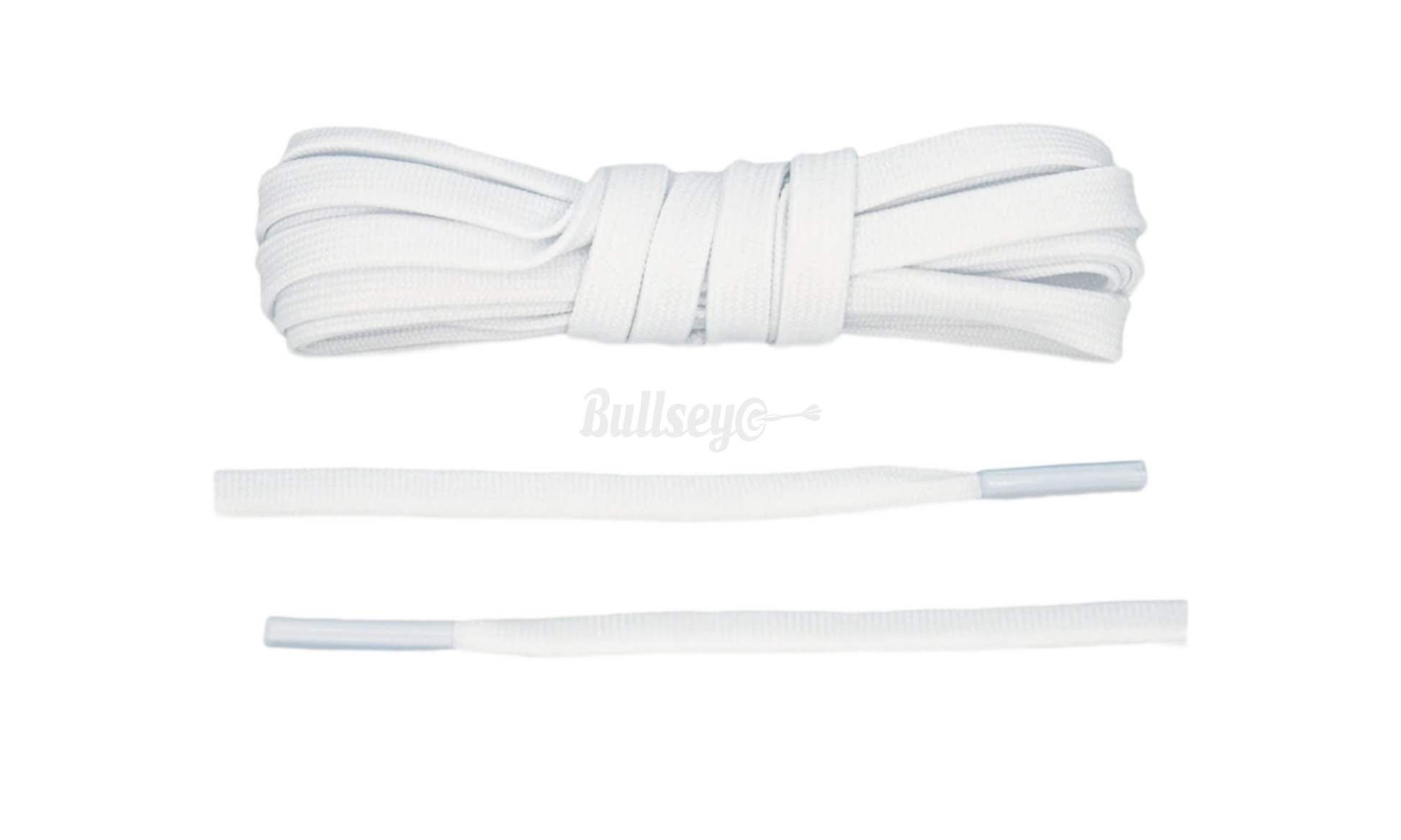 White Air Jordan Replacement Shoelaces-Bullseye Sneaker Boutique