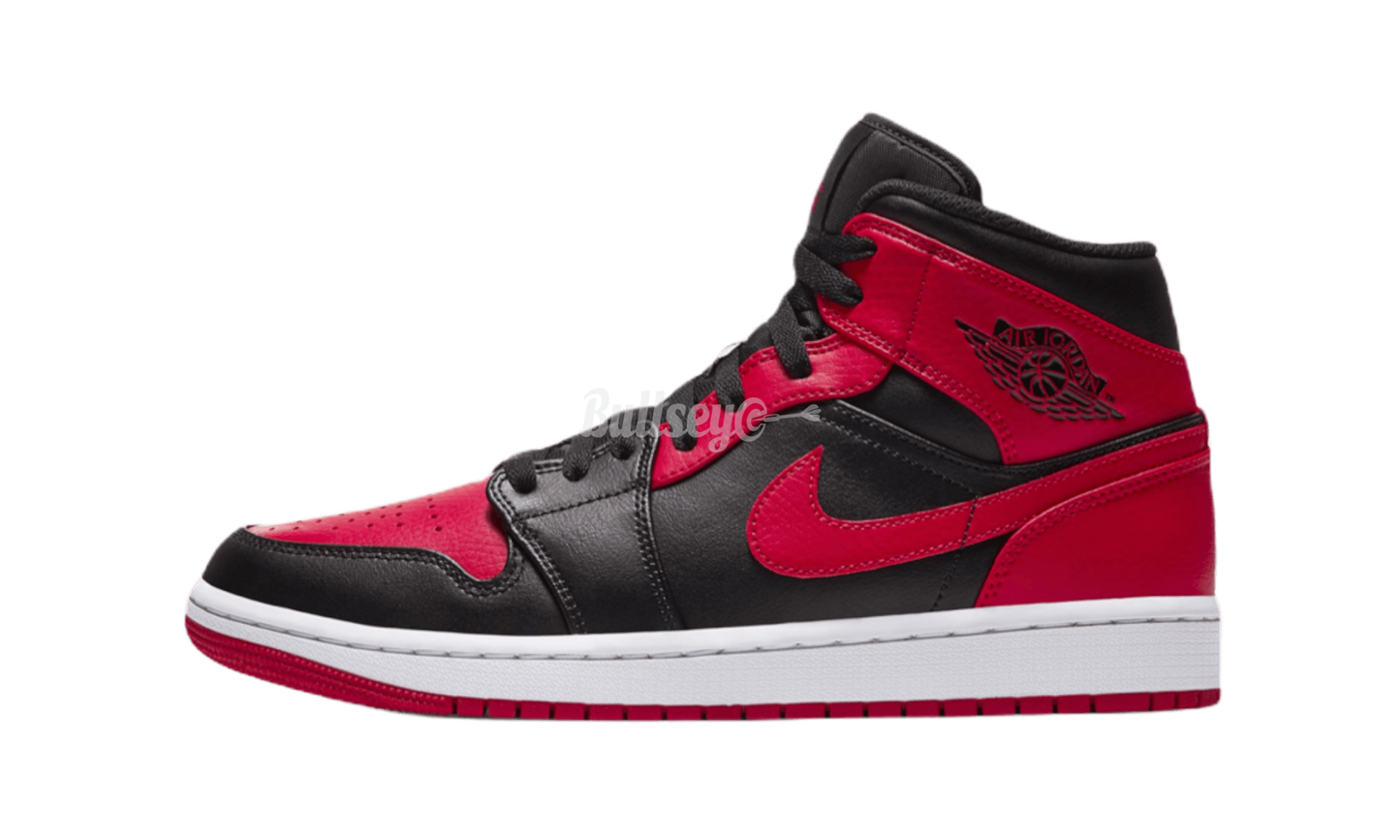 Air Jordan 1 Mid "Banned"-Bullseye Sneaker Boutique