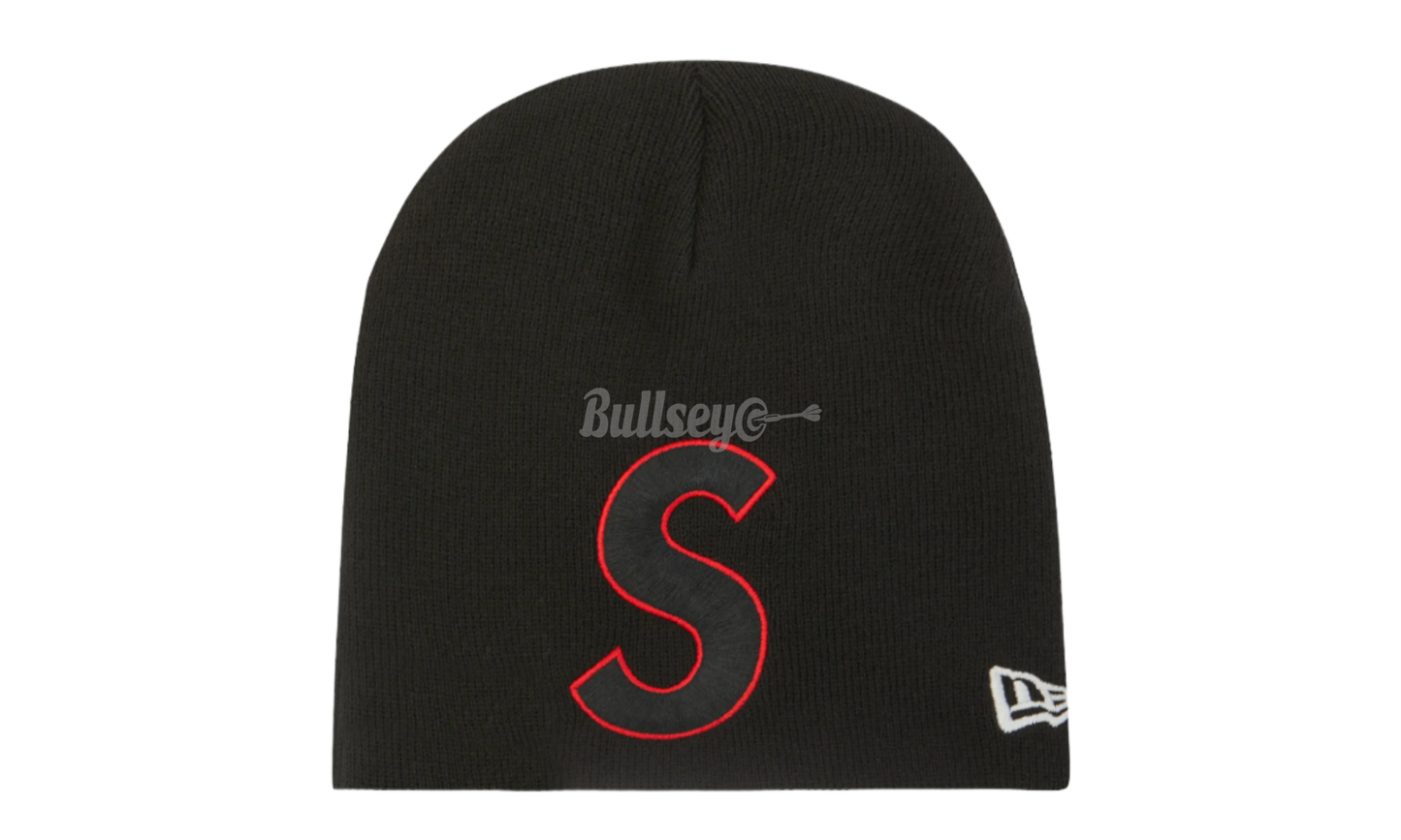 Supreme Black New Era S Logo Beanie-Bullseye Sneaker Boutique